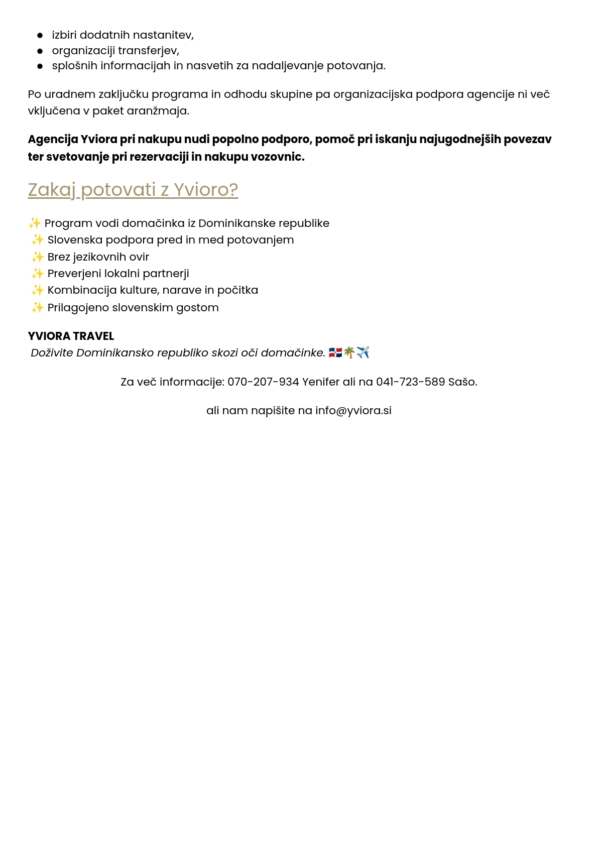 Zadnja stran kataloga